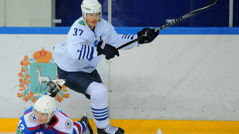 "Admiral" kapteinis Oskars Bārtulis
Foto: hcadmiral.ru