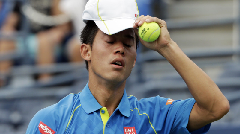 Kei Nišikori "US Open" 1. kārtā zaudēja otro reizi trīs gados
Foto: AP/Scanpix