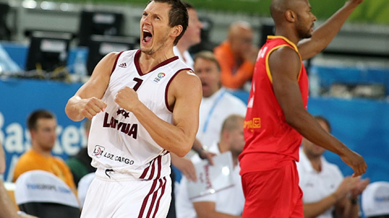 Latvija - Beļģija: jābūt revanšam!
Foto: FIBAEurope.com