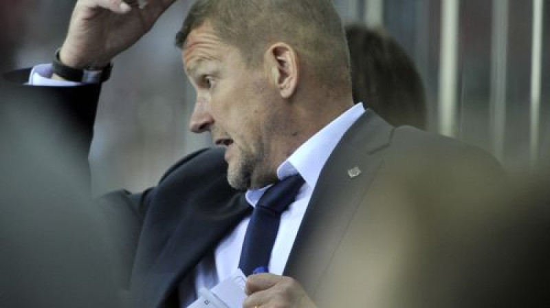 Rīgas "Dinamo" galvenais treneris Kari Heikile
Foto: Romāns Kokšarovs, Sporta Avīze, f64