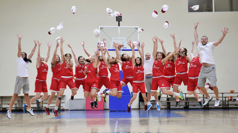 U16 izlase: nākamvasar starts pasaules čempionātā!
Foto: basket.lv