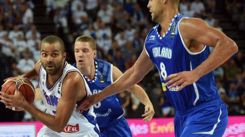 Tonijs Pārkers pret Somiju
Foto: AFP/Scanpix