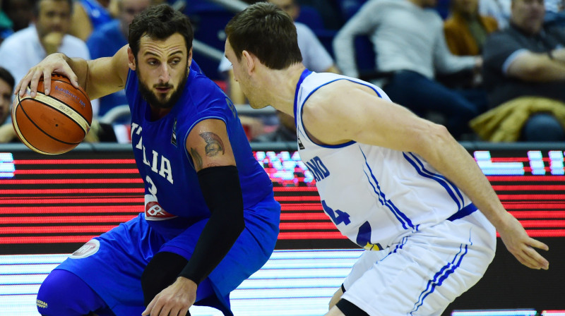 Marko Belineli pret Aksels Karasons
Foto: AFP/Scanpix
