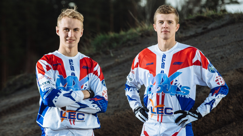 Kārlis Sabulis un Dāvis Ivanovs
Foto: Mikus Kļaviņš