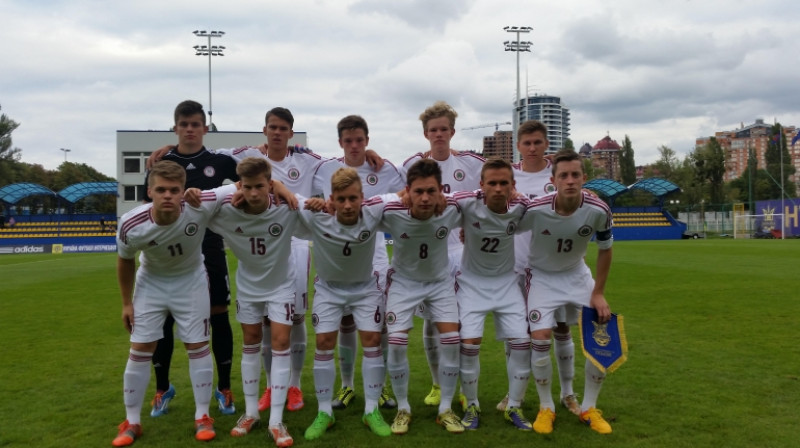 Latvijas U-17 izlase
Foto: www.LFF.lv