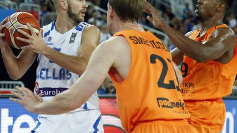 Niks Kalatess pret Nīderlandes ciešo aizsardzību
Foto: AP/Scanpix