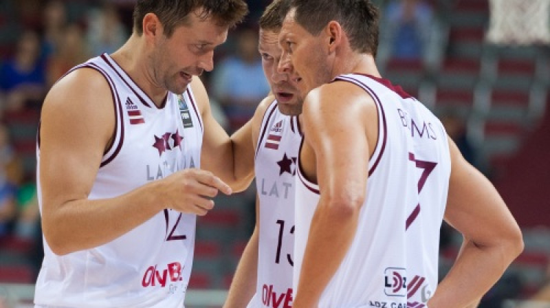 Kristaps Janičenoks, Jānis Strēlnieks un Jānis Blūms
Foto: Vladislavs Proškins/f64