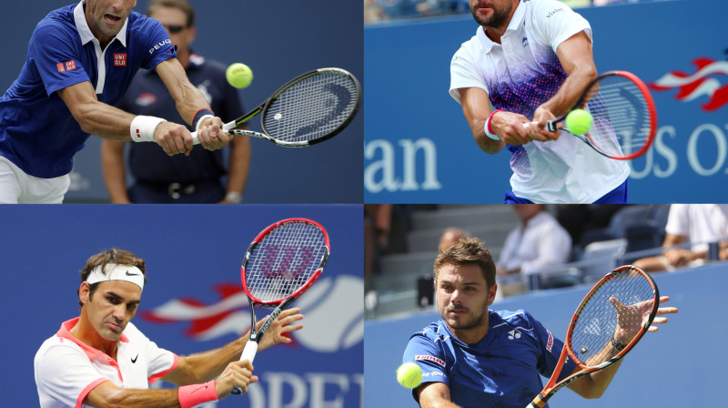 "US Open" pusfinālisti
Foto: AFP/USA Today Sports/Scanpix
