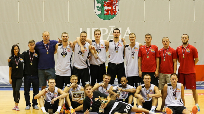 Uzvarētāji: Liepāja/Triobet. Foto: M.Sīlis