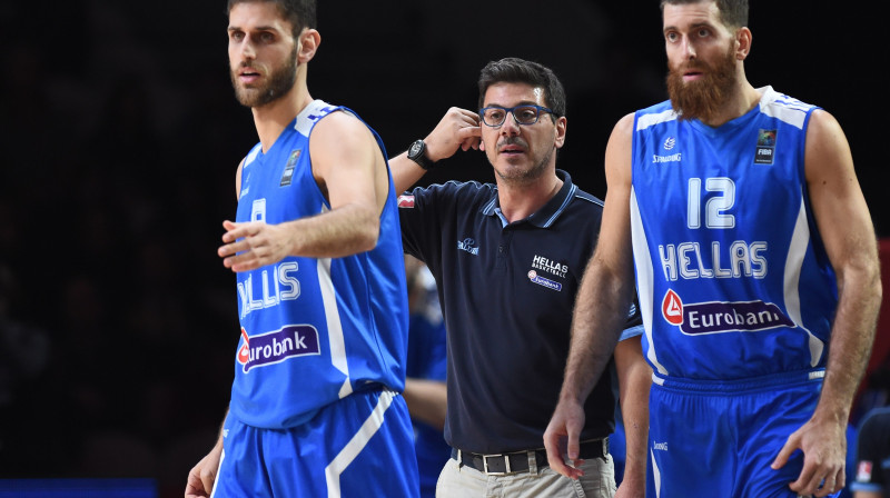 Fotis Kacikaris vada grieķu izlasi
Foto: AFP / Scanpix
