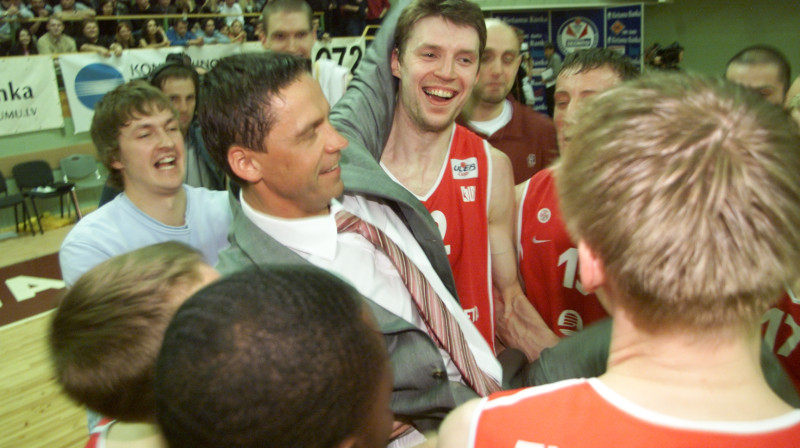 Kārlis Muižnieks Ventspilī atgriezies, lai palīdzētu izcīnīt kārtējo LBL čempionu titulu.
foto: Romāns Kokšarovs (Sporta Avīze)
