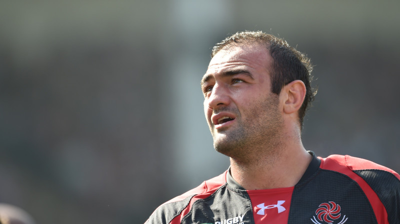 Gruzijas izlases kapteinis Mamuka Gorgodze
Foto: AFP/Scanpix