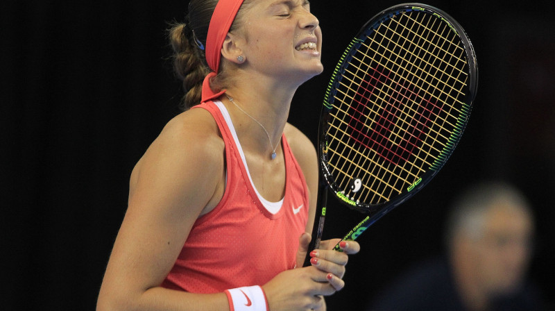 Aļona Ostapenko 
Foto: Pascal Ratthé