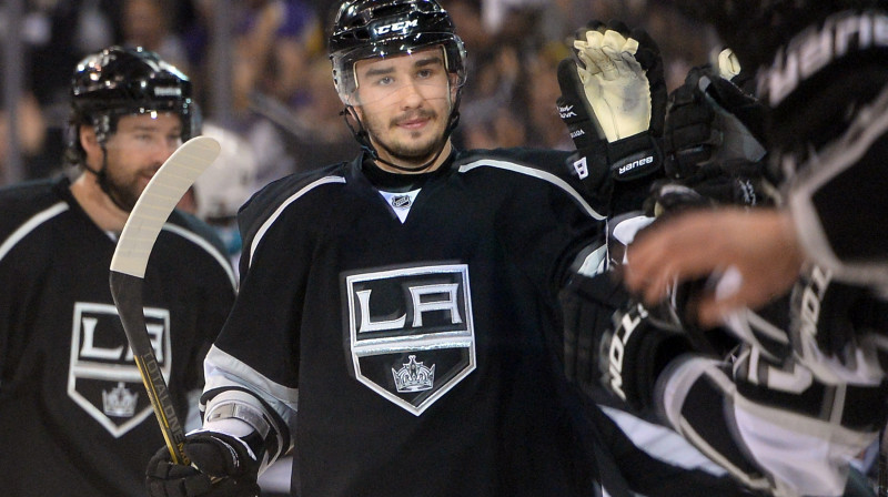 Vjačeslavs Vojnovs vēl Losandželosas "Kings" kreklā.
Foto: AFP/Scanpix