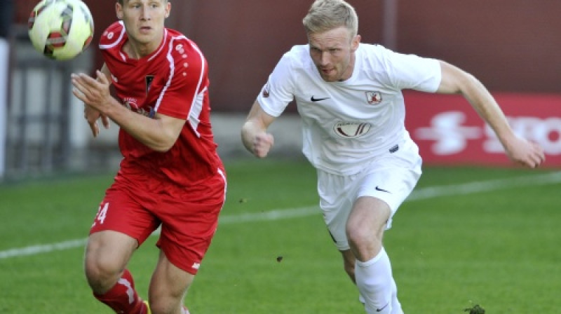 Vladislavs Sorokins pret Borisu Bogdaškinu
Foto: Romāns Kokšarovs/f64