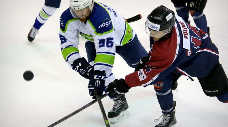 Čempioni 'Mogo' hokeja virslīgas līderu mačā pārliecinoši uzvar 'Prizmu'
Foto: Mārtiņš Aiše, LHF