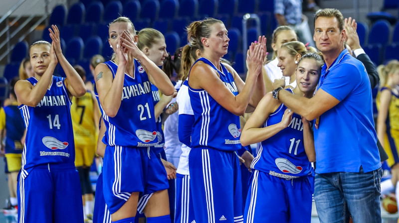 Gundars Vētra, Mārtiņš Zībarts, Ēriks Visockis un Kurskas "Dynamo": otrais Krievijas kauss pēc kārtas
Foto: russiabasket.ru