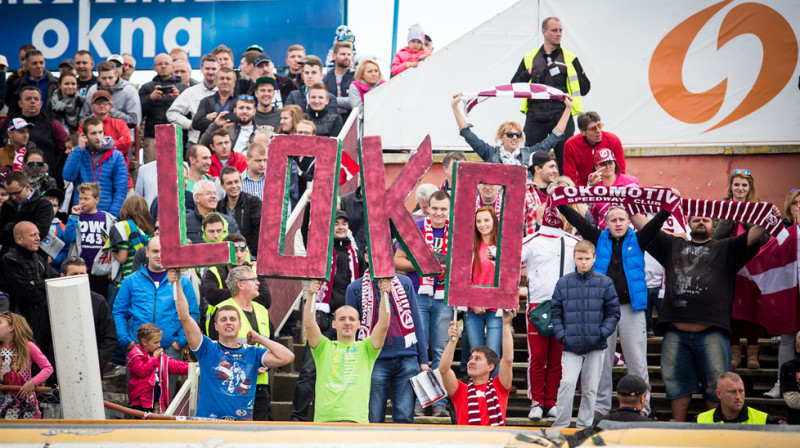 "Lokomotīves" līdzjutēji finālā
Foto: sportowefakty.pl