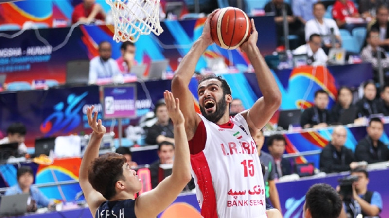 Trīskārtējā Āzijas čempione Irāna pusfinālā spēlēs pret titulēto Ķīnu
Foto: fiba.com