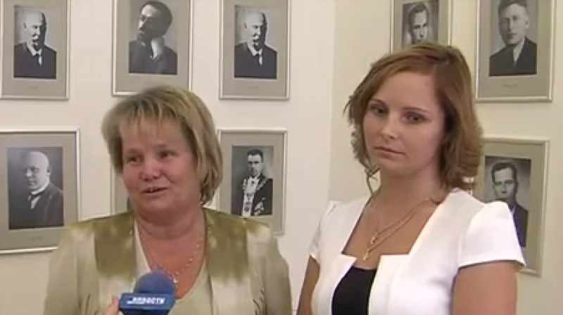 Ļubova Kopilova un Irina Petrova
Foto: Dautkom