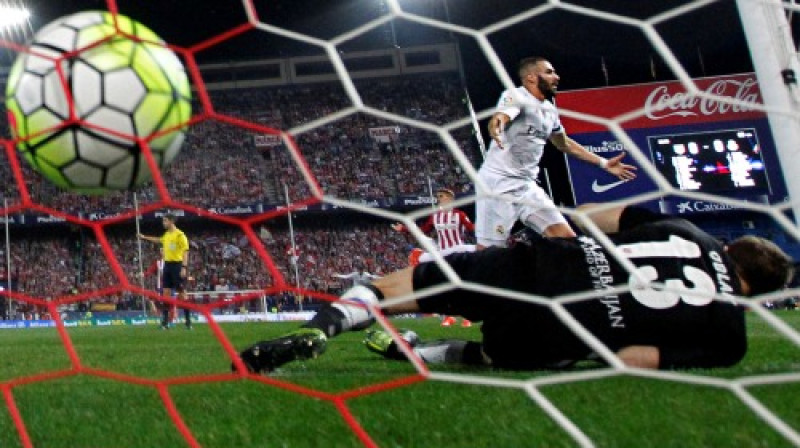 Karima Benzemā vārto tomēr nedeva uzvaru "Real"
Foto: AP/Scanpix