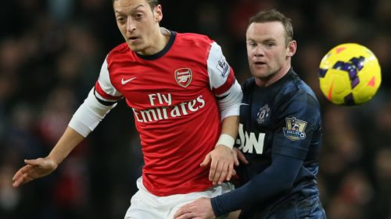 Mesuts Ezils un Veins Rūnijs
Foto: AP/Scanpix