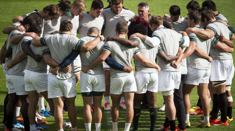 DĀR izlase gatavojas pēdējam grupu turnīra mačam. 
Foto: AFP/Scanpix