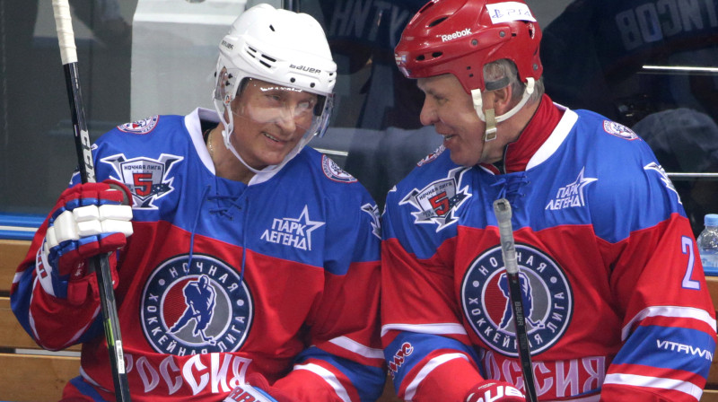 Vladimirs Putins un Vjačeslavs Fetisovs 
Foto: ITAR-TASS / Scanpix