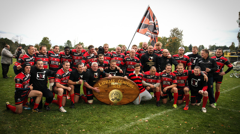 Latvijas čempionvienība "Miesnieki/Ķekava"
Foto: Renārs Buivids (LRF)