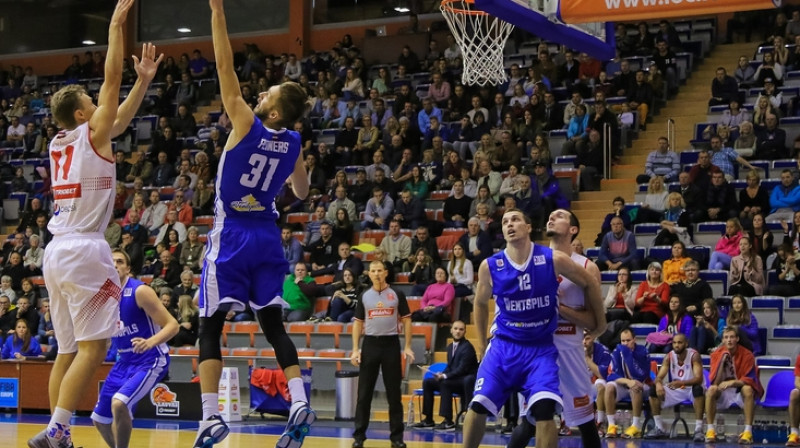 "Liepāja/Triobet" uzbrukumā
Foto: Ģirts Gertsons