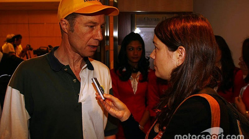 Deivids Hants sniedz interviju
Foto: motorsport.com