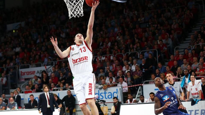 Jānis Strēlnieks
Foto: Brose Baskets