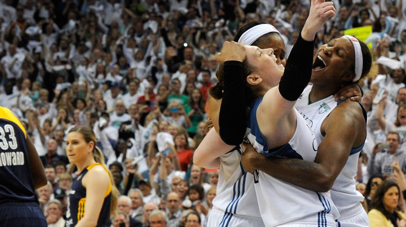 Linsija Veilena, Silvija Folsa un Maja Mūra: trešais "Lynx" tituls piecos gados
Foto: AFP/Scanpix