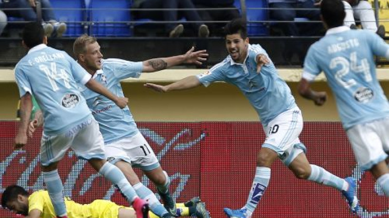 "Celta" svin vārtu guvumu pret "Villarreal"
Foto: AFP/Scanpix