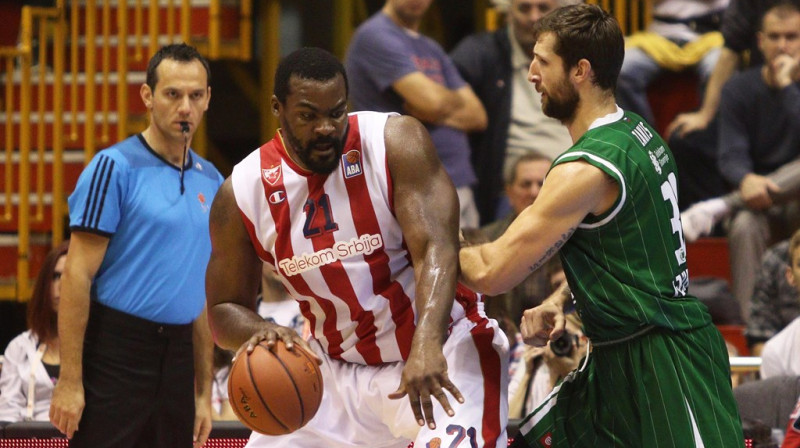 Ronalds Zaķis aizsardzībā
Foto: aba-liga.com