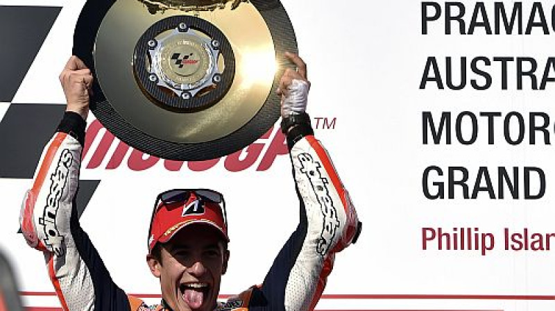 Marks Markess uzvar Austrālijā
Foto: AFP/Scanpix