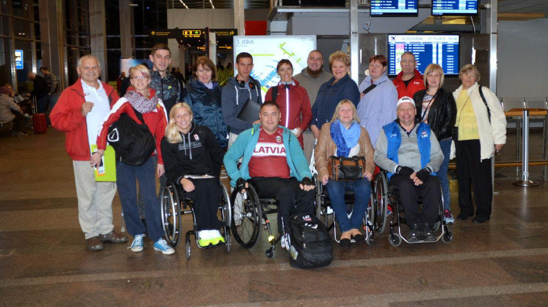 Latvijas paralimpiskā komanda
Publicitātes foto