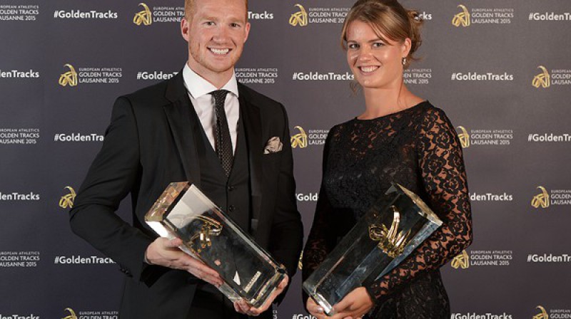 Gregs Raterfords un Dafne Šipersa 
Foto: Getty Images / european-athletics.org