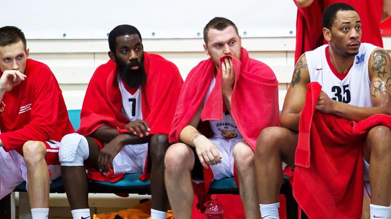 "Jēkabpils" basketbolistiem uzsākt uzvaru sēriju šajā sezonā vēl nav izdevies. 
Foto: bkjekabpils.lv