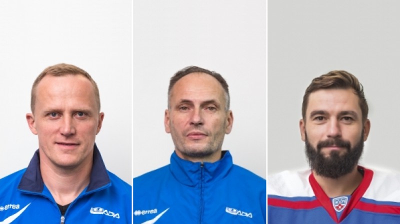 Artis Ābols, Vilnis Klucis, Edgars Masaļskis
Foto: hclada.ru