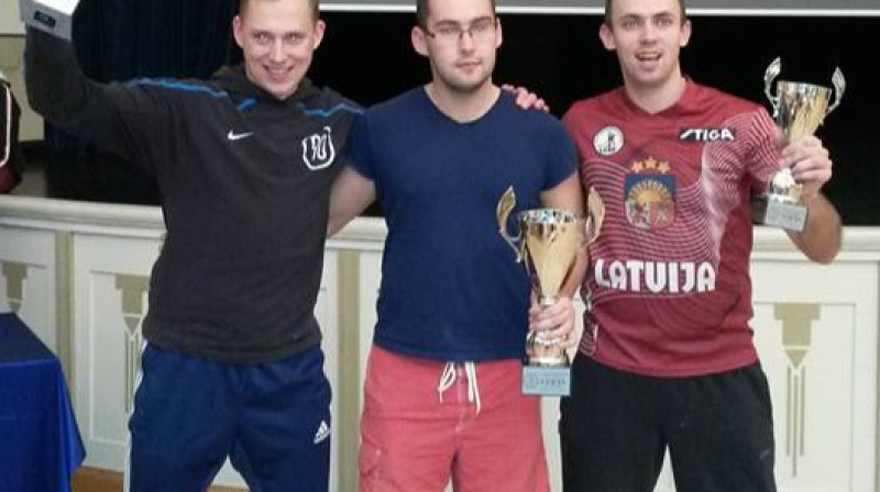 Latvijas Kausa 1. posma TOP 3:
1. Edgars Caics
2. Valts Smagars
3. Jevgēnijs Zaharovs
