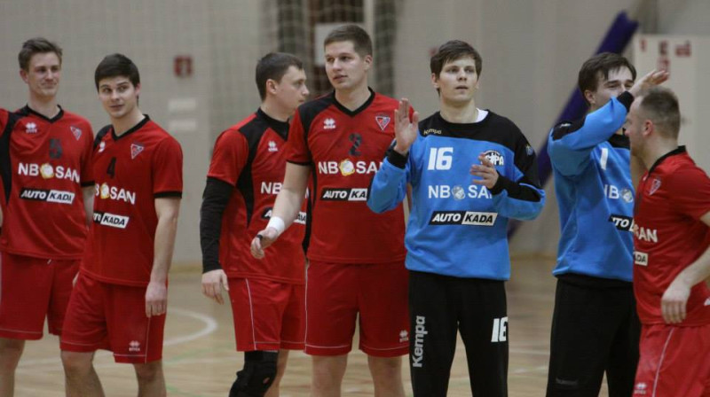 "Celtnieks Rīga" handbolisti
Foto: Sandra Škutāne