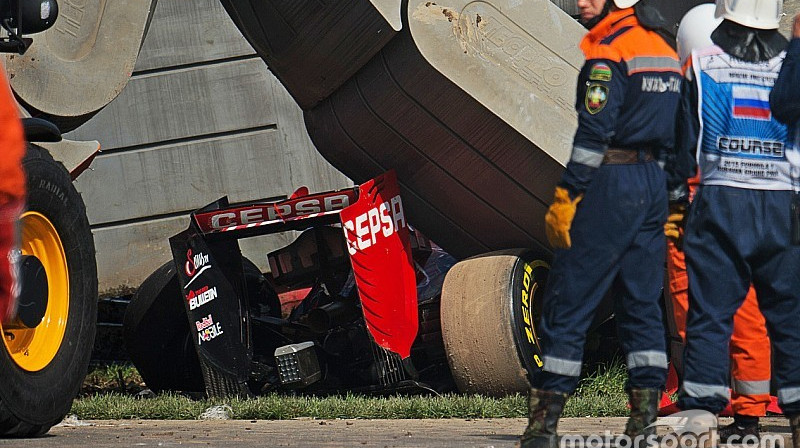 Sainss pēc avārijas Soču trasē
Foto: motorsport.com