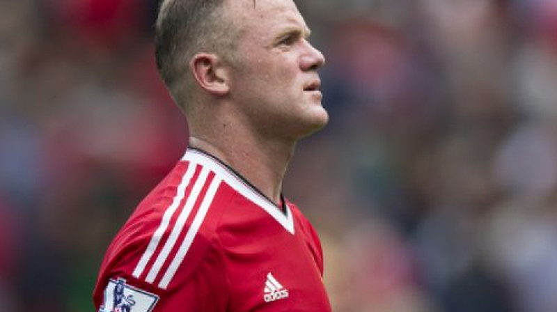 Mančestras derbiju rezultatīvākais spēlētājs Veins Rūnijs
Foto: AP/Scanpix