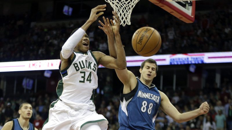 Jannis Antetokunmpo 
Foto: AP/Scanpix