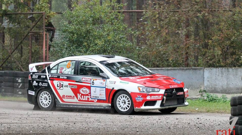 Rallija ekipāža Svilis/Pūķis
Foto: Dace Janova, 4rati.lv