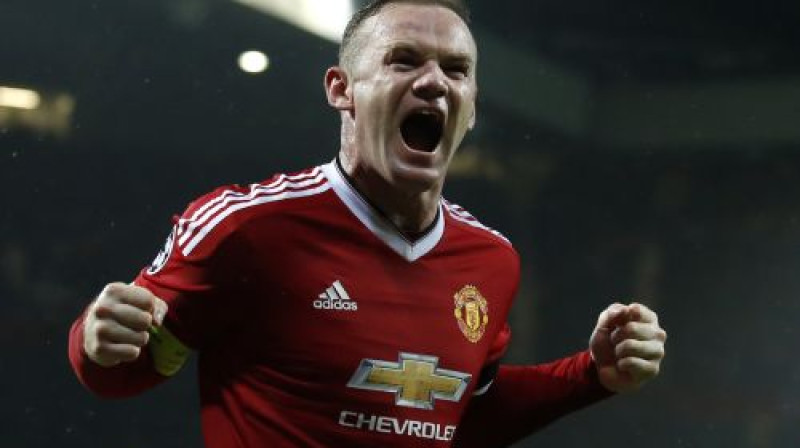 Veins Rūnijs pēc uzvaras vārtu guvuma pret CSKA
Foto: AP/Scanpix