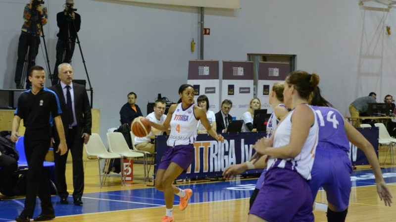Sidnija Kārtere spēlē pret "Orduspor"
Foto: Romualds Vambuts