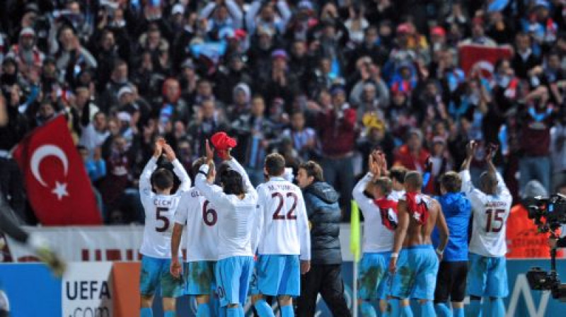 "Trabzonspor" futbolisti
Foto: AFP/Scanpix