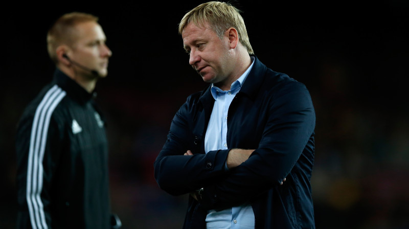 BATE galvenais treneris Aleksandrs Jermakovičs 
Foto: AP/Scanpix